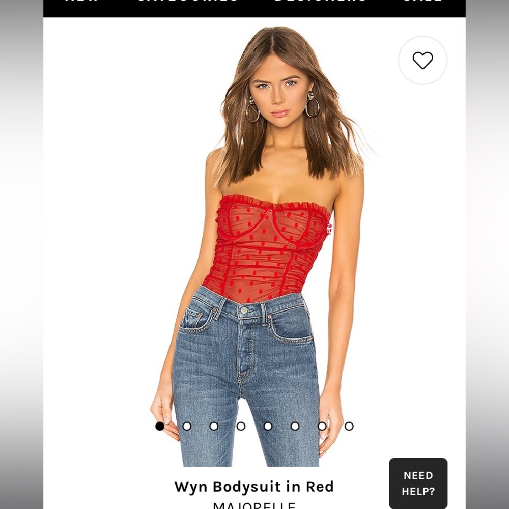 NWT MAJORELLE Wyn Bodysuit